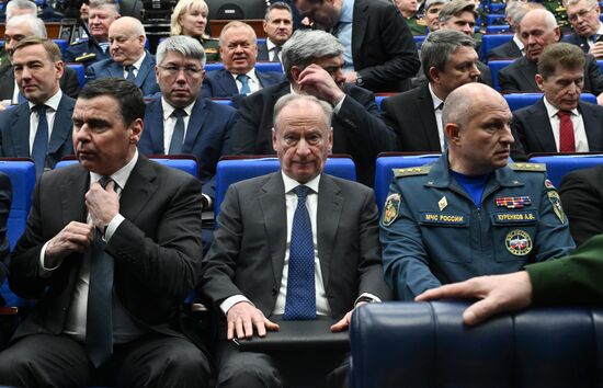 Russia Putin Defence Ministry Board