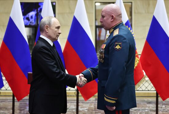 Russia Putin Defence Ministry Board