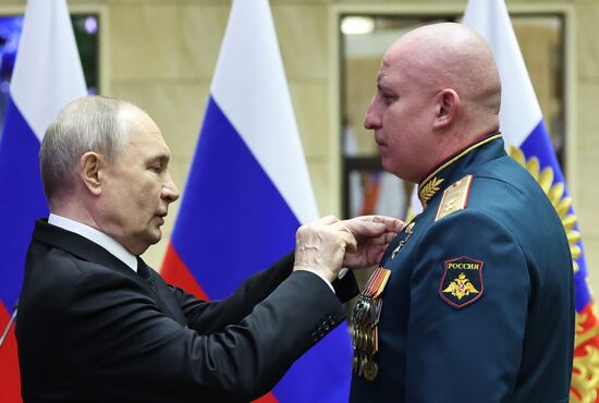 Russia Putin Defence Ministry Board