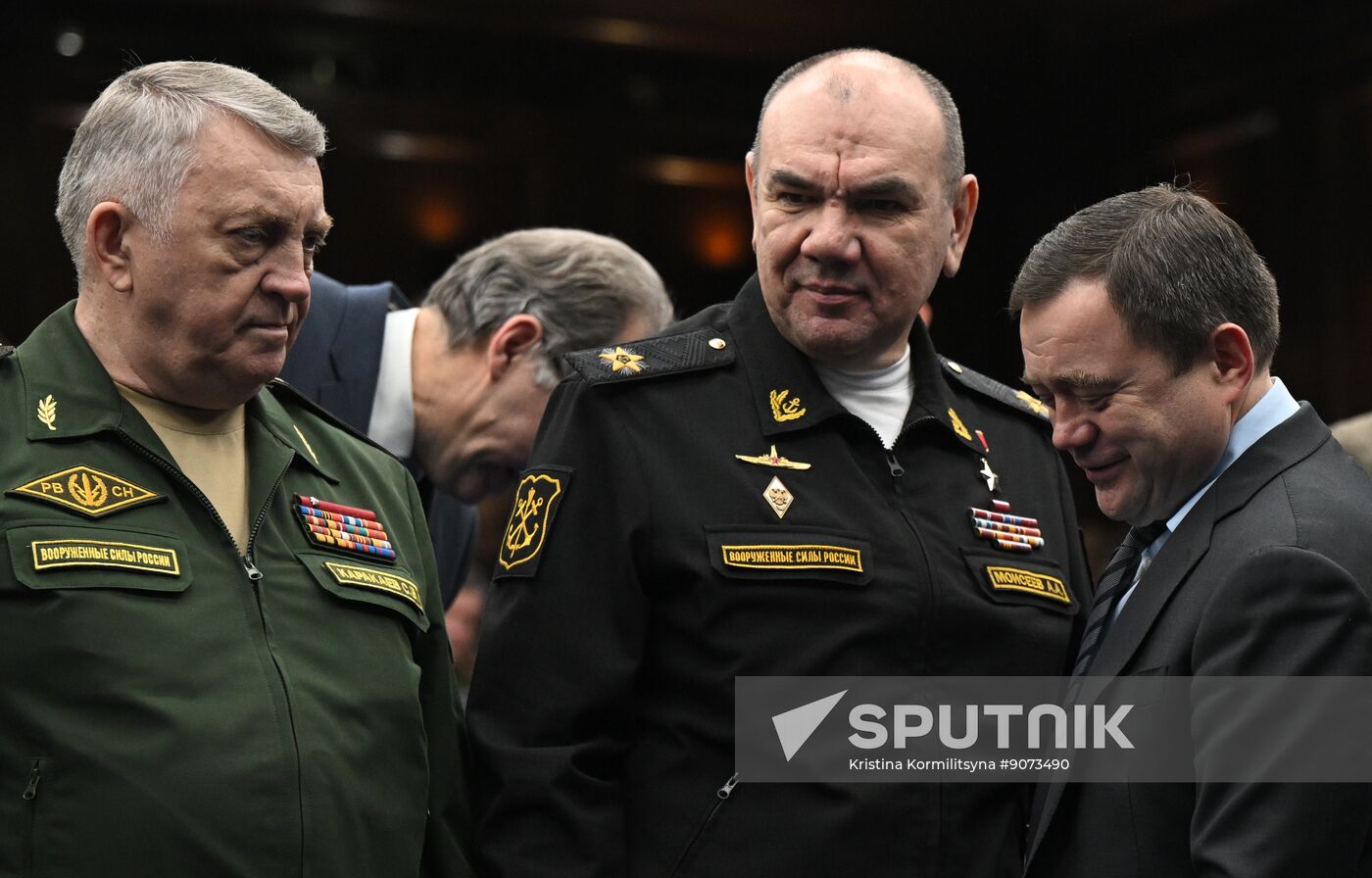 Russia Putin Defence Ministry Board