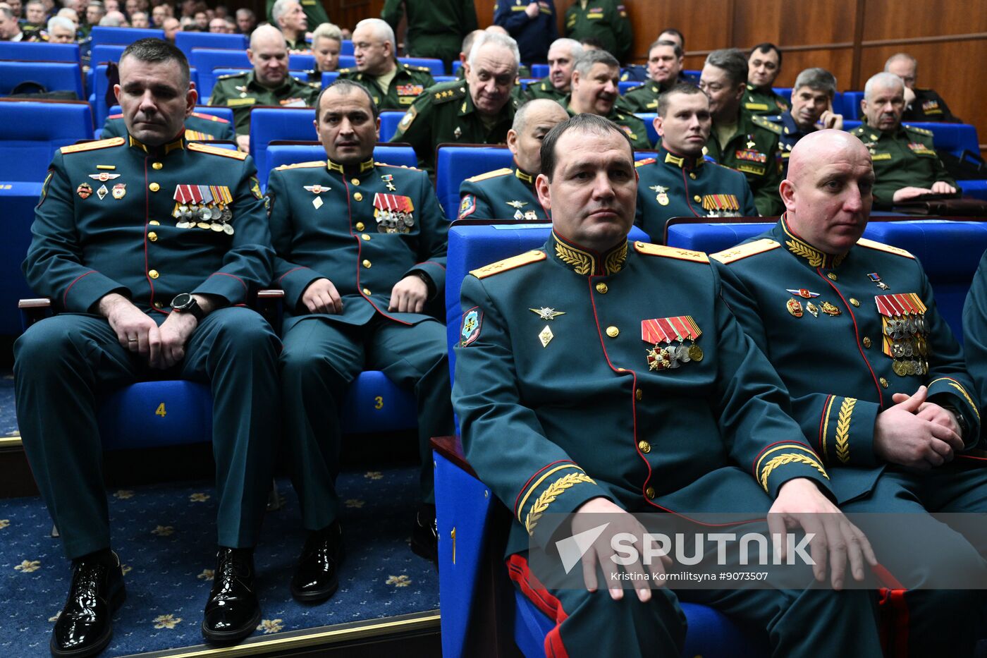 Russia Putin Defence Ministry Board