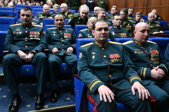 Russia Putin Defence Ministry Board