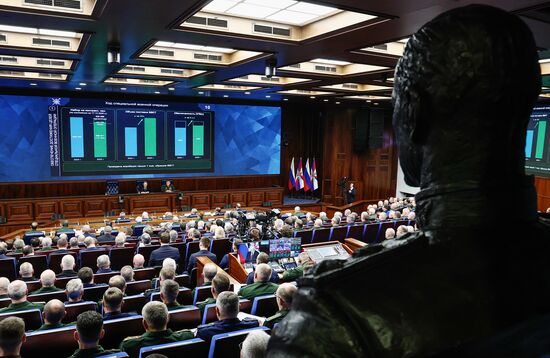 Russia Putin Defence Ministry Board