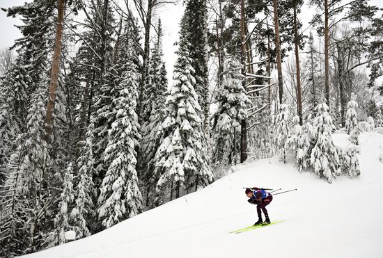 Russia Biathlon Commonwealth Cup Men Sprint