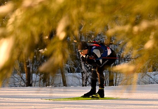 Russia Biathlon Commonwealth Cup Men Pursuit
