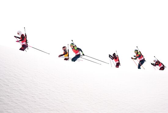 Russia Biathlon Commonwealth Cup Women Mass Start