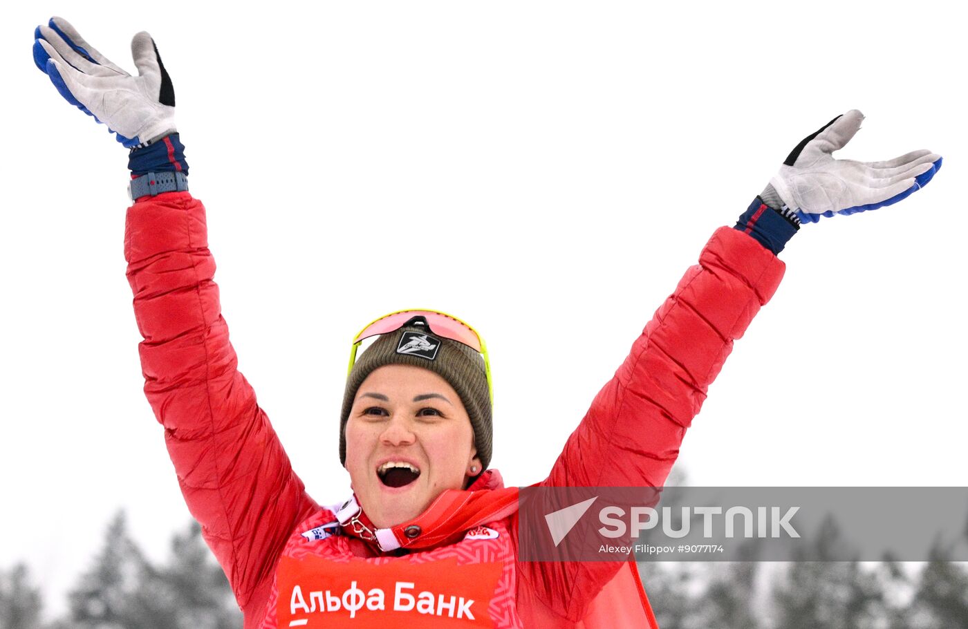 Russia Biathlon Commonwealth Cup Women Mass Start