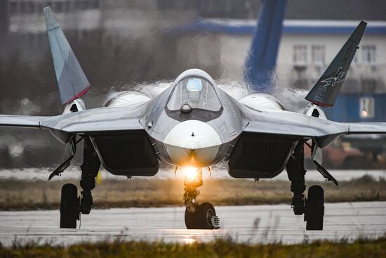 Russia Su-57 Fighter Jet Tests
