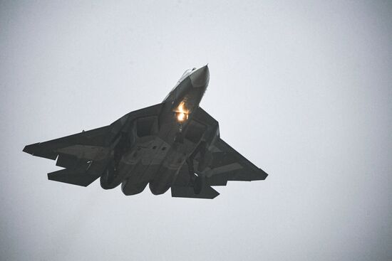 Russia Su-57 Fighter Jet Tests