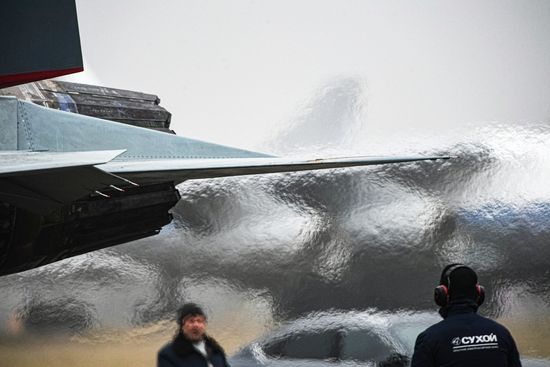 Russia Su-57 Fighter Jet Tests