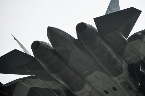 Russia Su-57 Fighter Jet Tests
