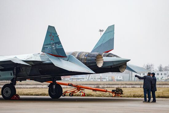Russia Su-57 Fighter Jet Tests