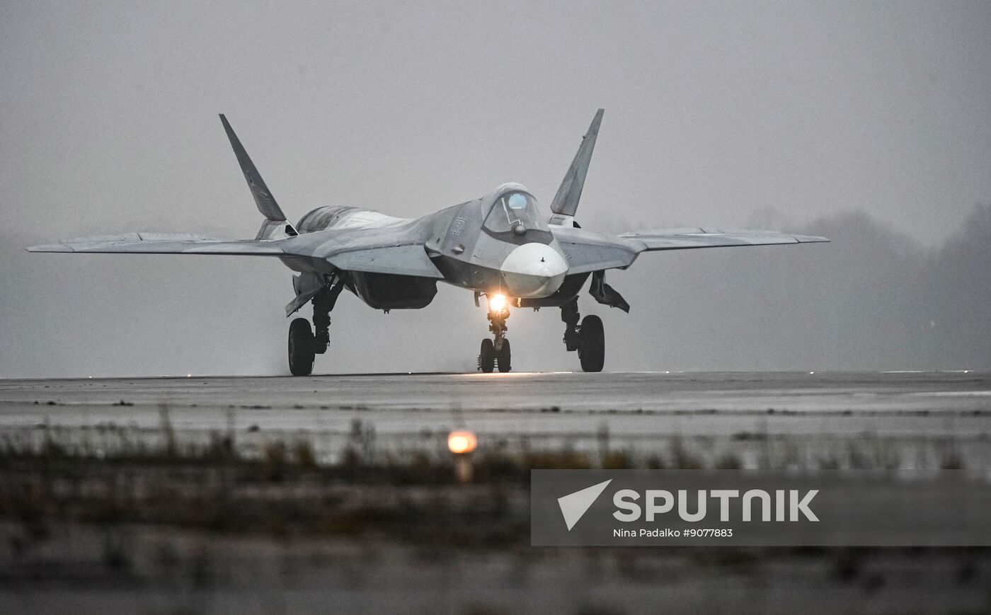 Russia Su-57 Fighter Jet Tests