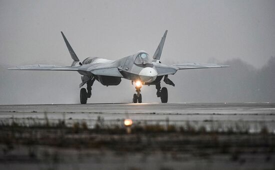 Russia Su-57 Fighter Jet Tests