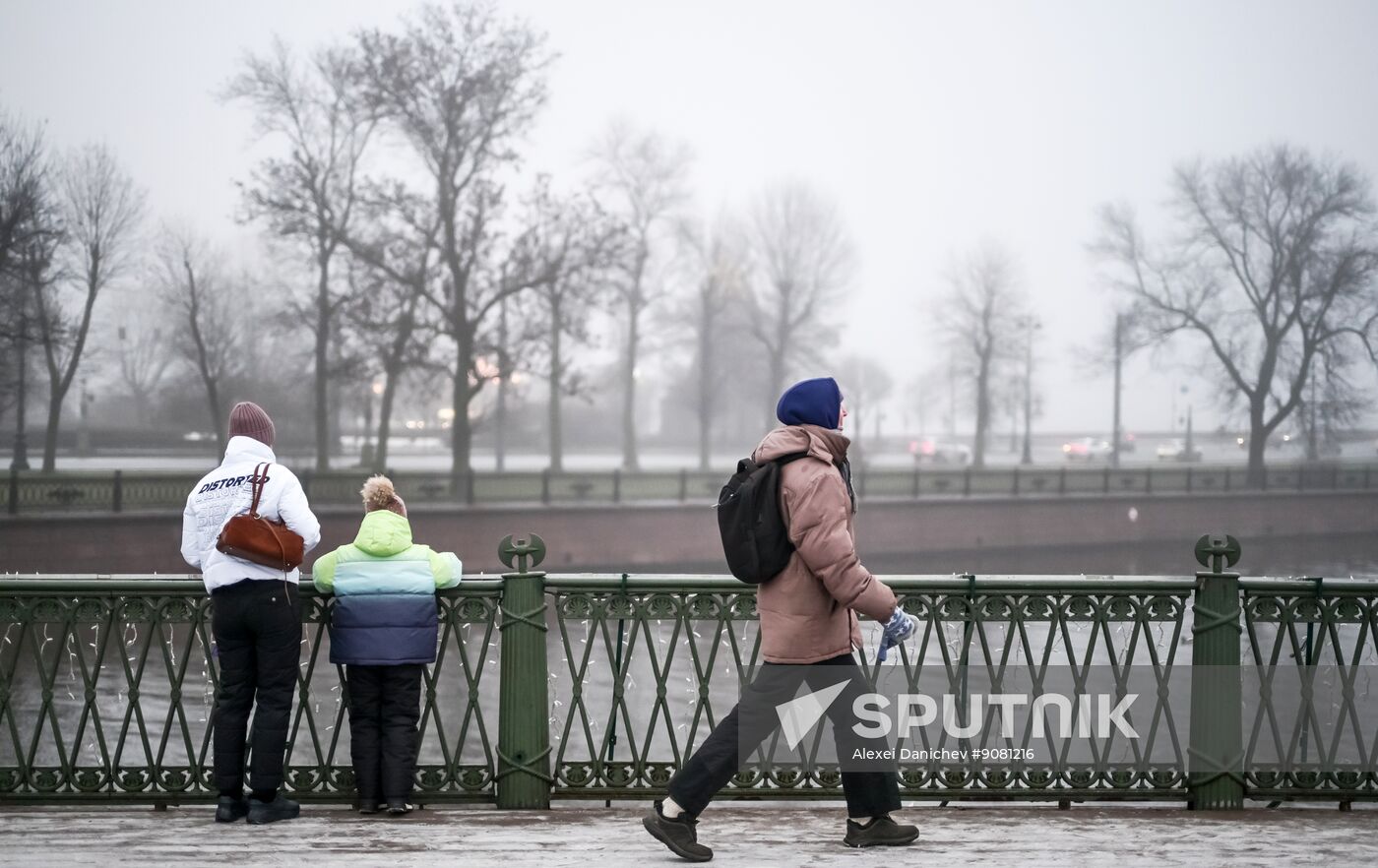 Russia Weather Fog