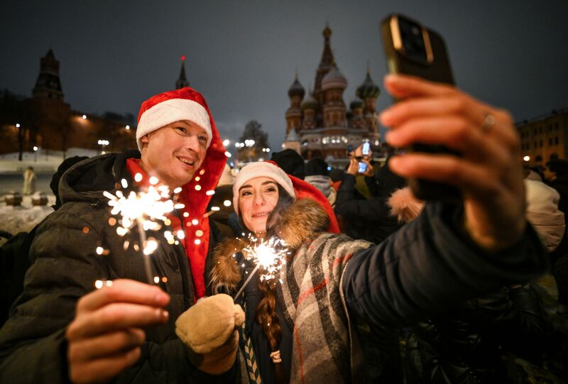 Russia New Year Celebration
