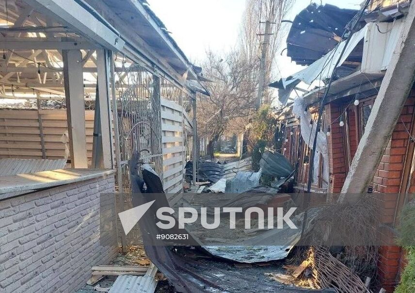 Russia Kherson Region Drone Attack