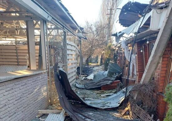 Russia Kherson Region Drone Attack