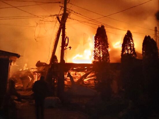 Russia Kherson Region Drone Attack