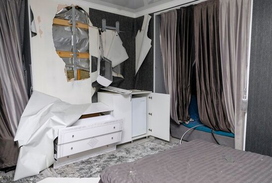 Russia Kherson Region Drone Attack