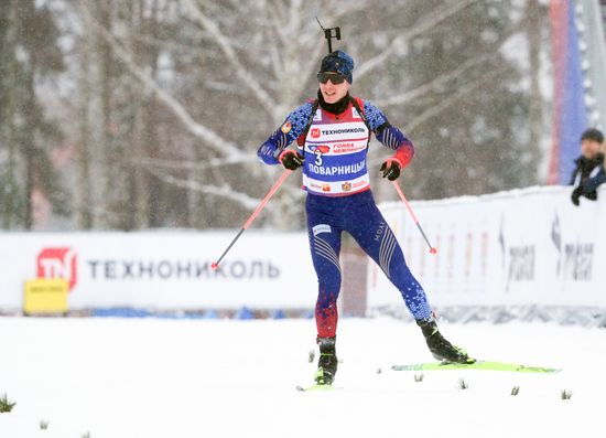 Russia Skiing Champions Race
