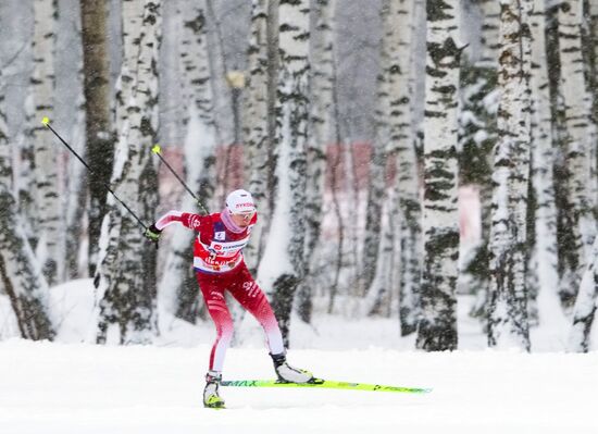 Russia Skiing Champions Race