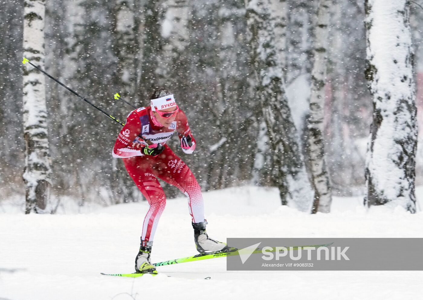 Russia Skiing Champions Race