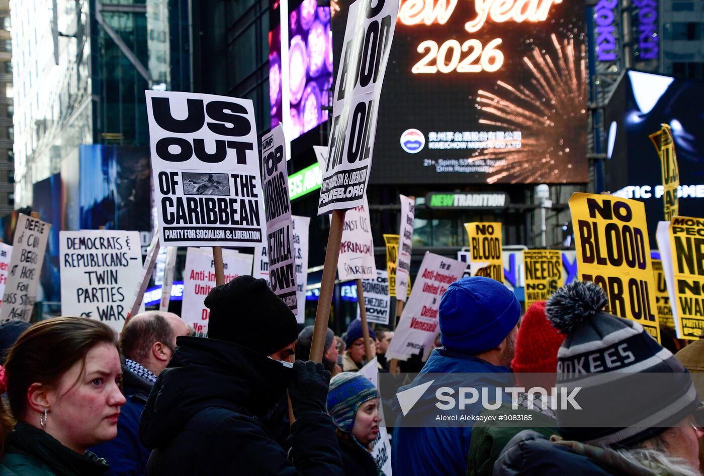 US Venezuela Attack Protests