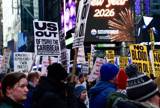 US Venezuela Attack Protests