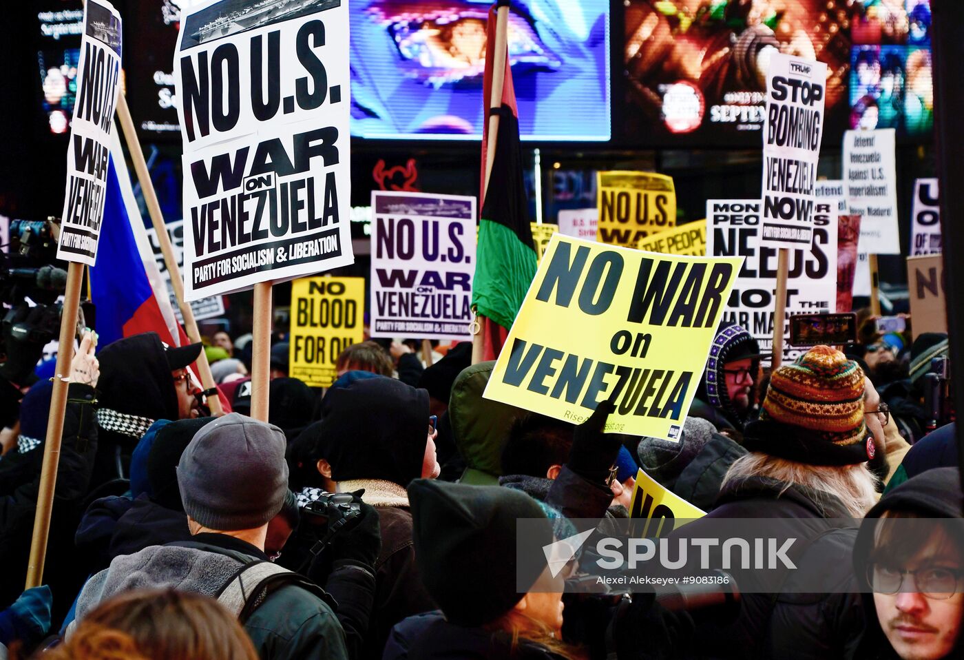 US Venezuela Attack Protests