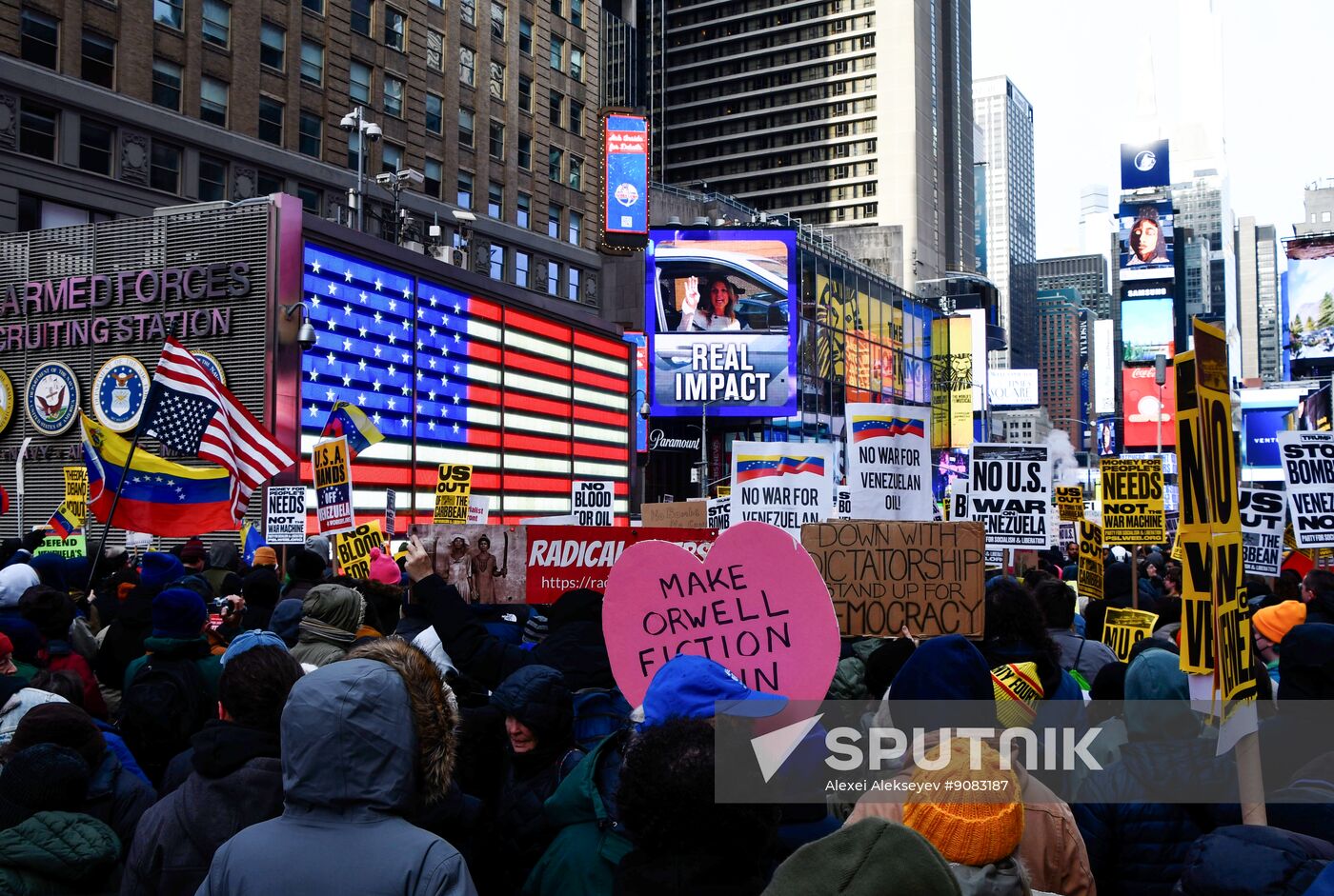 US Venezuela Attack Protests