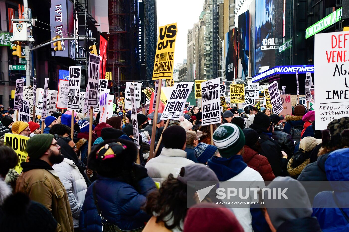 US Venezuela Attack Protests