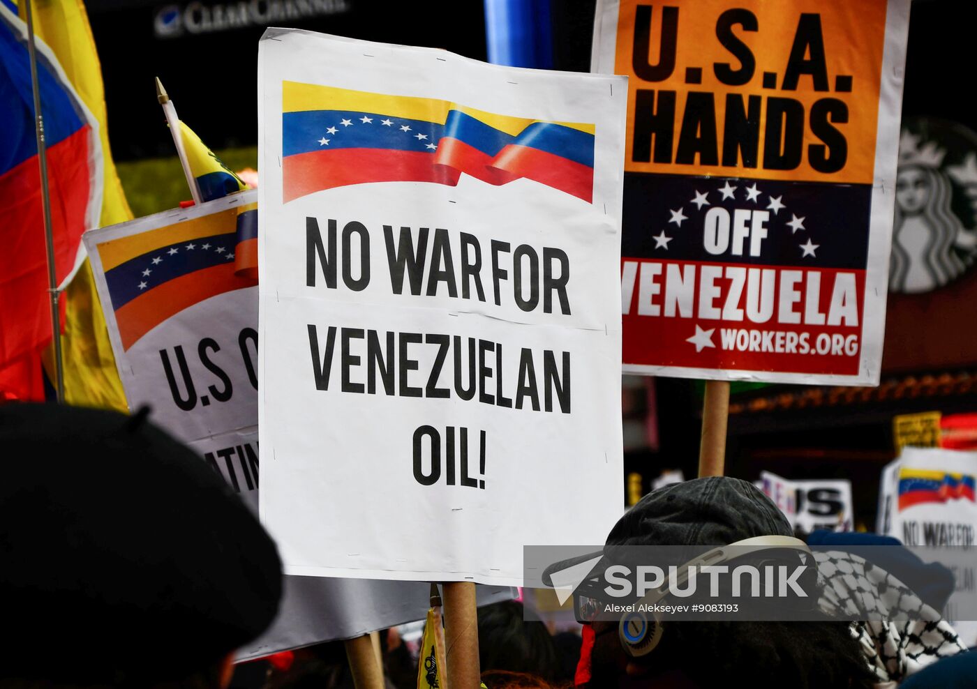 US Venezuela Attack Protests