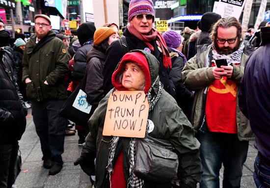 US Venezuela Attack Protests