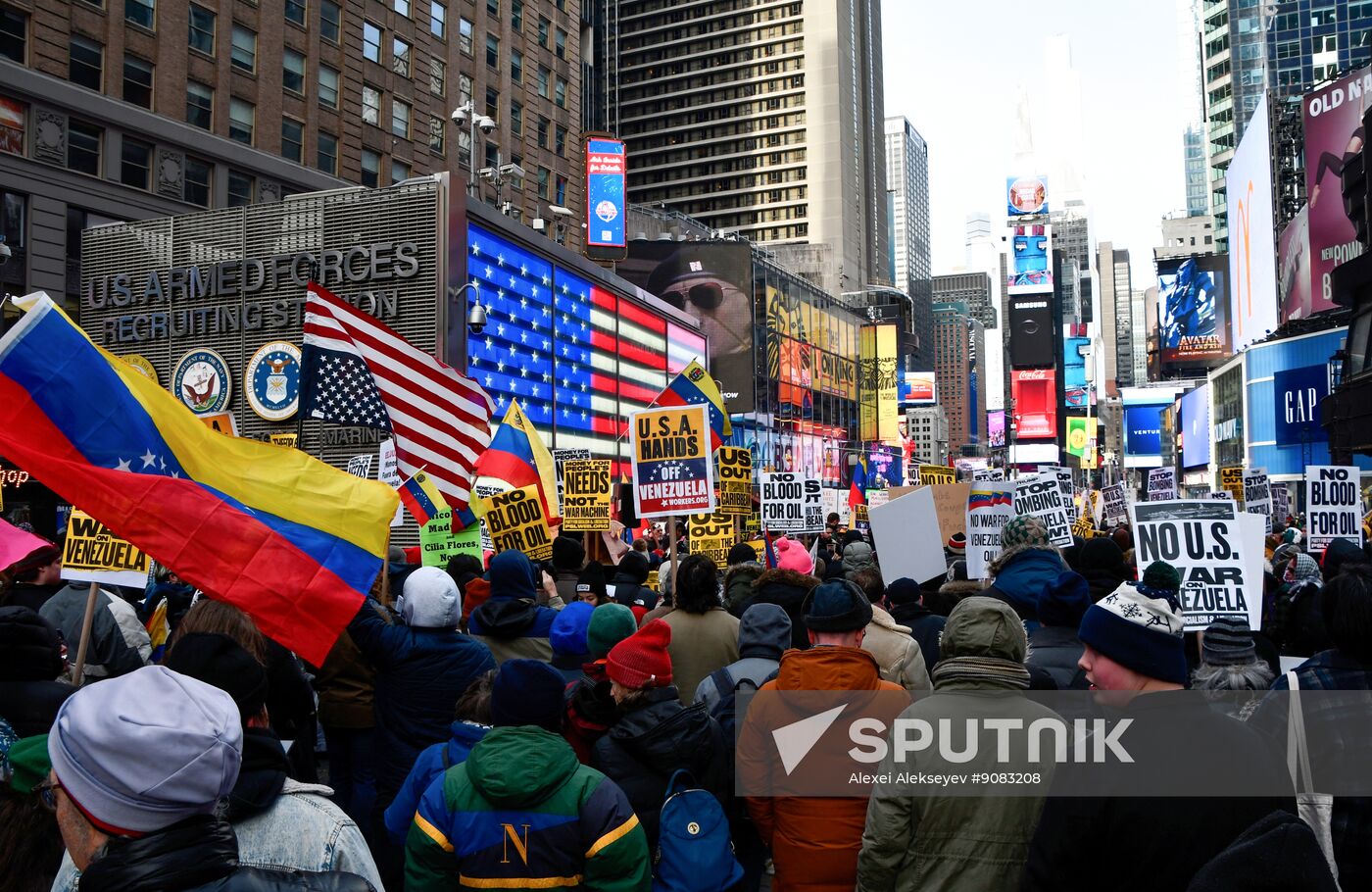US Venezuela Attack Protests