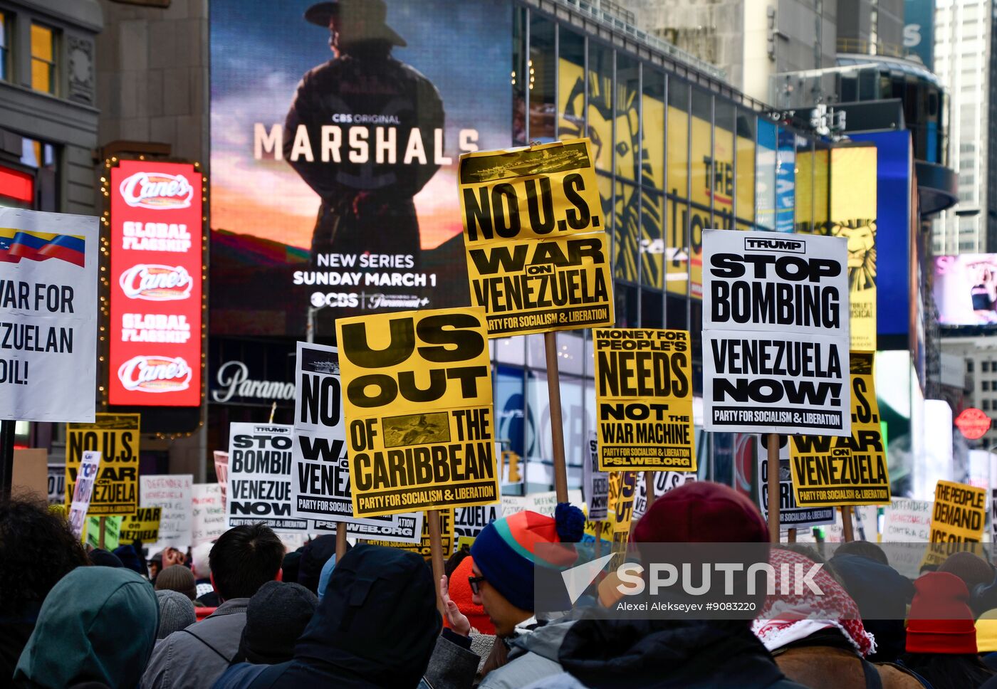 US Venezuela Attack Protests