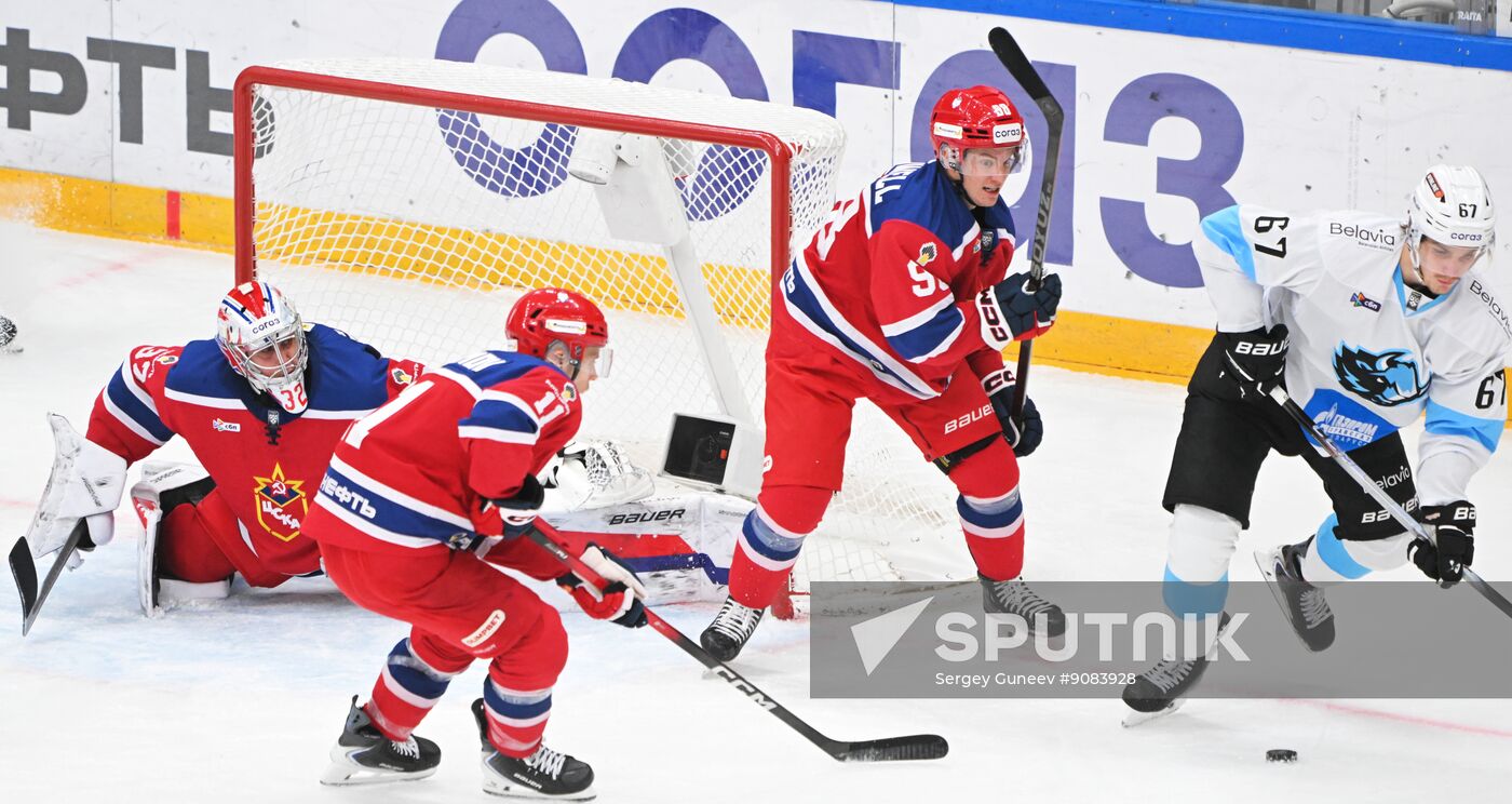 Russia Ice Hockey Kontinental League CSKA - Dinamo