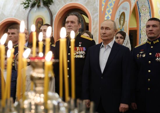 Russia Putin Religion Orthodox Christmas