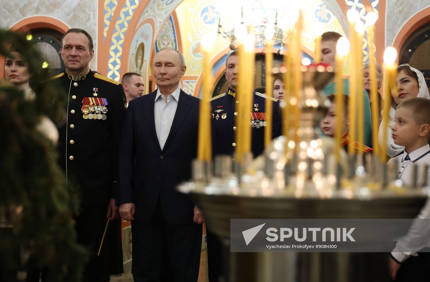 Russia Putin Religion Orthodox Christmas