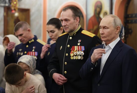 Russia Putin Religion Orthodox Christmas
