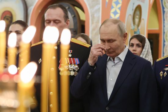 Russia Putin Religion Orthodox Christmas