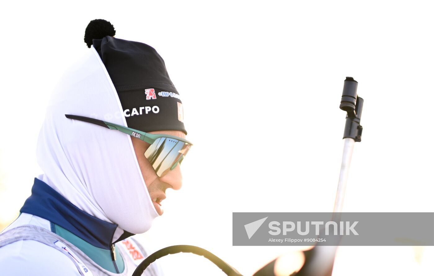 Russia Biathlon Championships Men Training