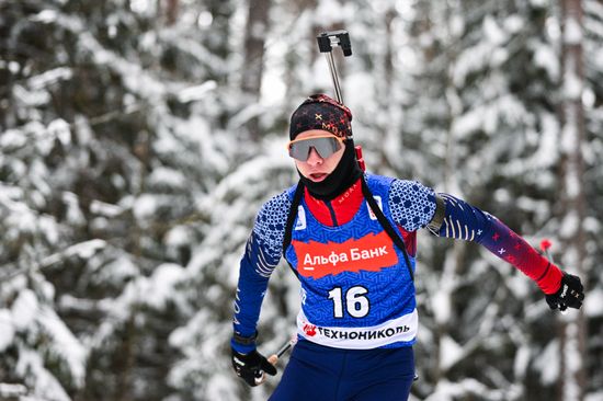 Russia Biathlon Championships Men Individual