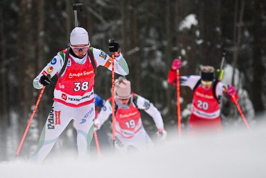 Russia Biathlon Championships Women Individual