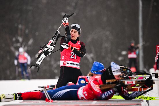 Russia Biathlon Championships Women Individual