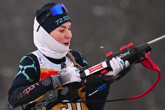 Russia Biathlon Championships Women Individual