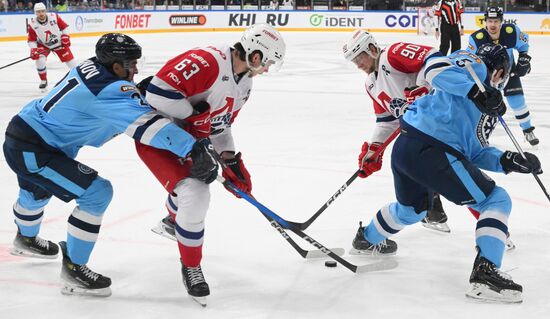 Russia Ice Hockey Kontinental League Sibir - Lokomotiv