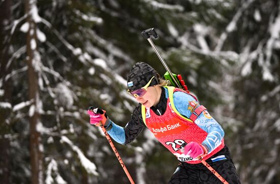 Russia Biathlon Championships Women Individual