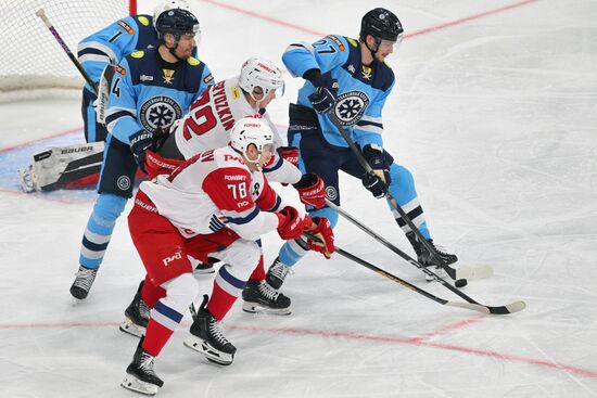 Russia Ice Hockey Kontinental League Sibir - Lokomotiv