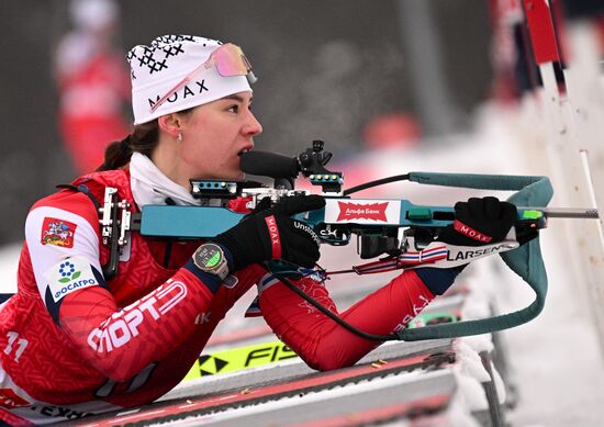 Russia Biathlon Championships Women Individual